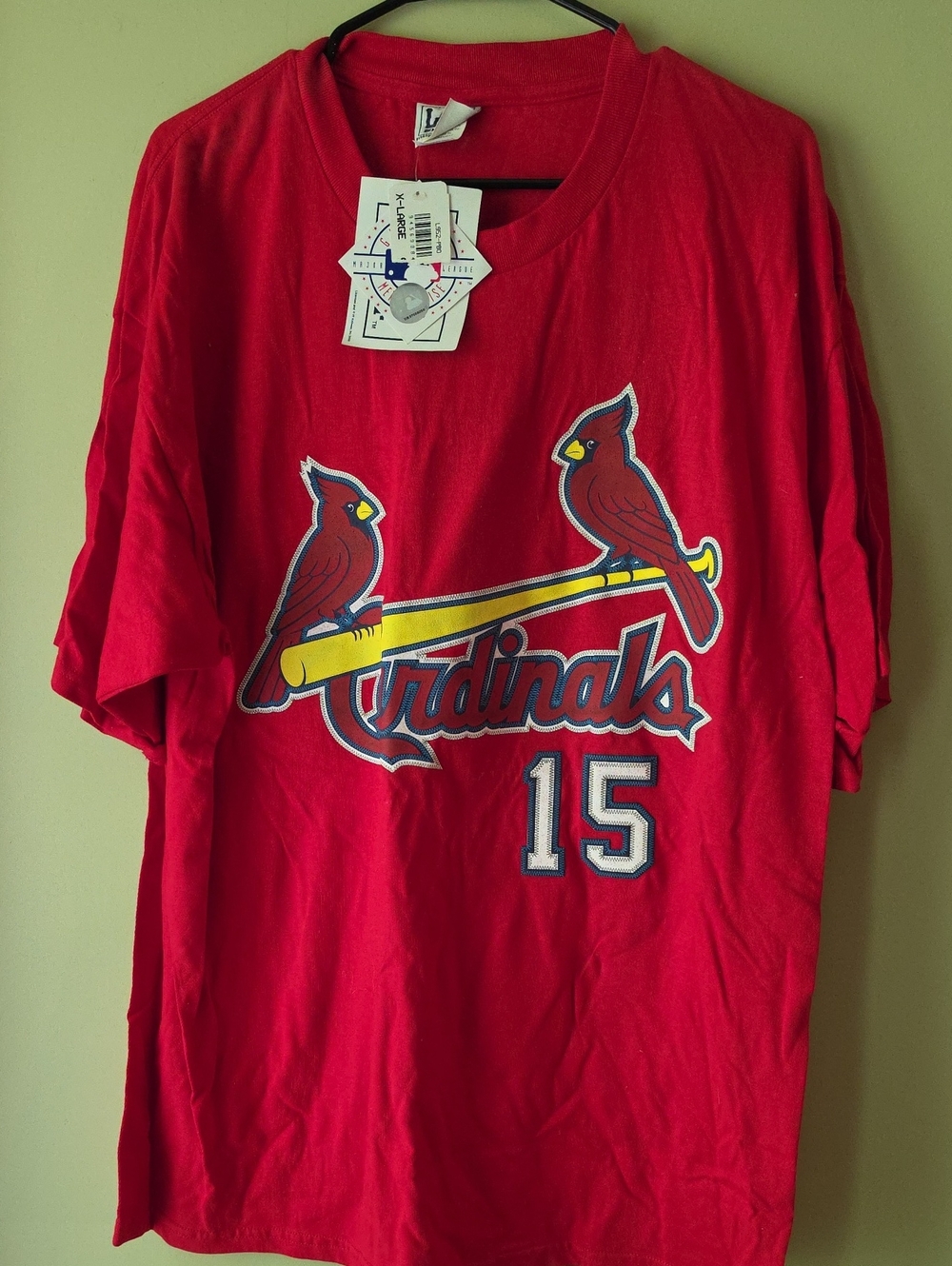Lee Red St. Louis Cardinals Graphic Tee